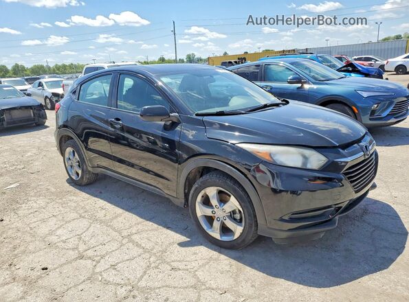 3CZRU6H32HG706885 2017 HONDA HR-V Black Передня права чверть