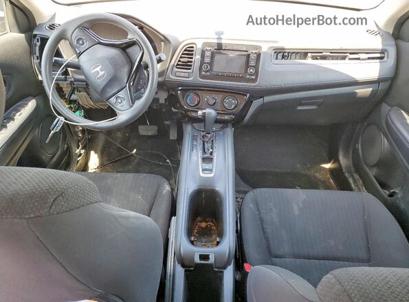 3CZRU6H32HG706885 2017 HONDA HR-V Black Вид панелі приладів