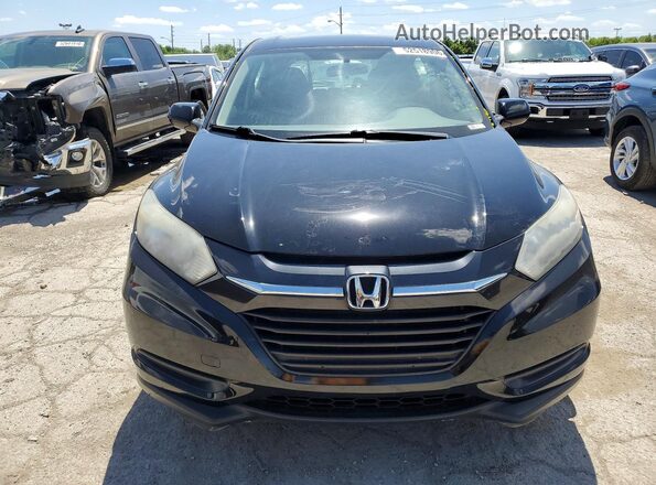 3CZRU6H32HG706885 2017 HONDA HR-V Black Вид спереду