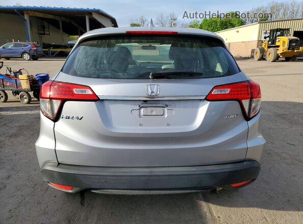 3CZRU6H32KG731972 2019 HONDA HR-V Silver Widok z tyłu