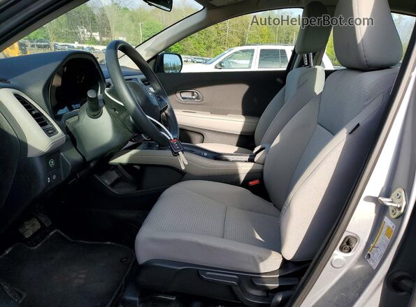 3CZRU6H32KG731972 2019 HONDA HR-V Silver Widok wnętrza z przodu