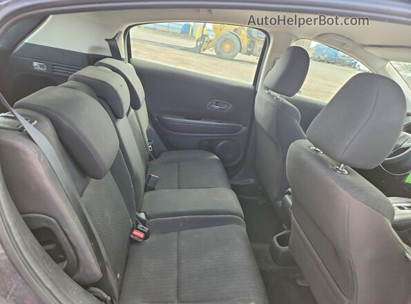 3CZRU6H33HG707608 2017 HONDA HR-V Gray Вид задніх сидінь