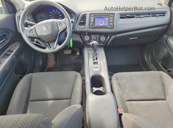3CZRU6H33HG707608 2017 HONDA HR-V Gray Вид панелі приладів