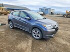 2017 Honda Hr-v Lx Gray vin: 3CZRU6H33HG707608