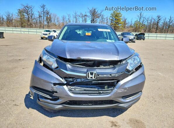 3CZRU6H34JG716419 2018 HONDA HR-V Charcoal წინა ხედი