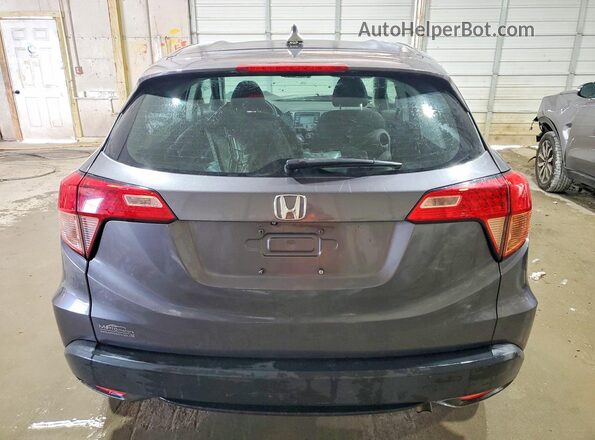 3CZRU6H34JG724844 2018 HONDA HR-V Серый Вид сзади