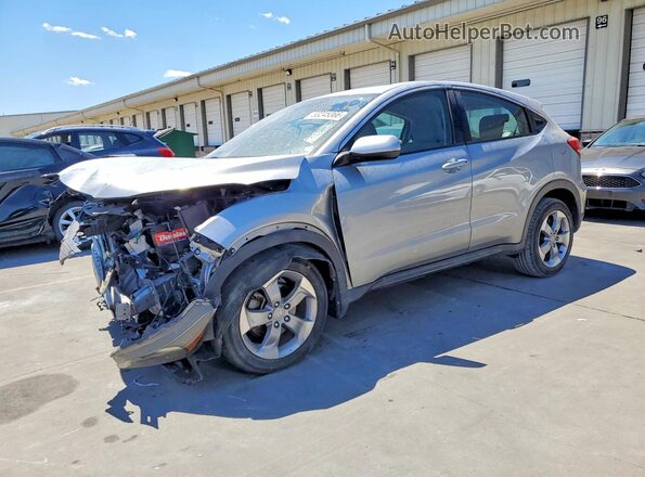 3CZRU6H35JG713819 2018 HONDA HR-V Silver Առջևի ձախ երեք քառորդ տեսարան