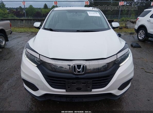 3CZRU6H35NM745242 2022 HONDA HR-V White Вид щитка приладів
