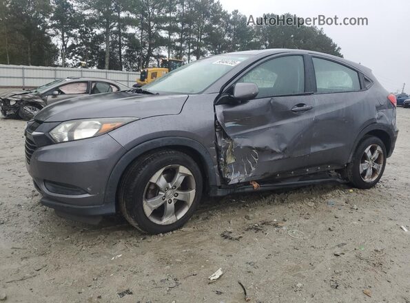 3CZRU6H36HM729958 2017 HONDA HR-V Серый Передняя левая четверть