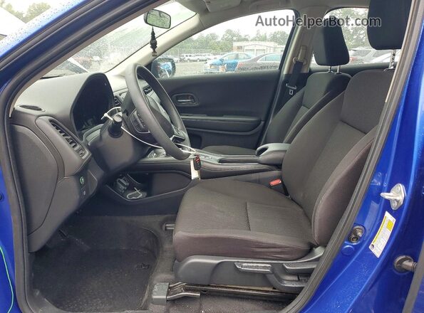 3CZRU6H36JM705469 2018 HONDA HR-V Синий Вид салона спереди