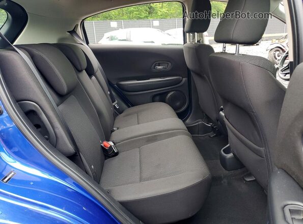 3CZRU6H36JM705469 2018 HONDA HR-V Синий Вид задней части салона