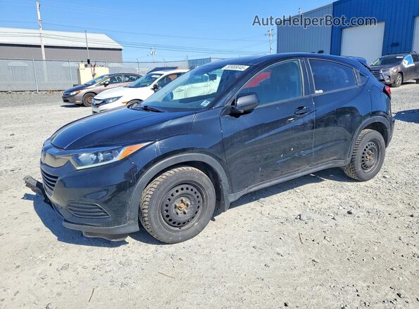 3CZRU6H36NM100423 2022 HONDA HR-V Black Przód lewy
