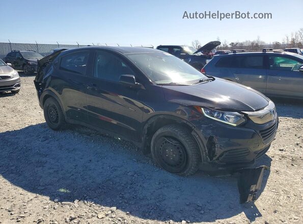 3CZRU6H36NM100423 2022 HONDA HR-V Black Przód prawy