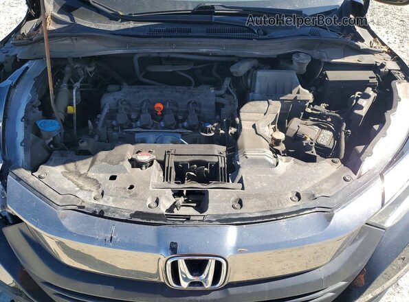 3CZRU6H36NM100423 2022 HONDA HR-V Black Widok komory silnika