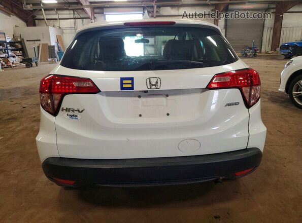 3CZRU6H37HM706298 2017 HONDA HR-V White Widok z tyłu