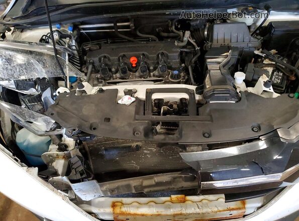 3CZRU6H37HM706298 2017 HONDA HR-V White Widok wnętrza z tyłu
