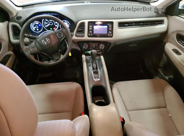 3CZRU6H37HM706298 2017 HONDA HR-V White Widok deski rozdzielczej