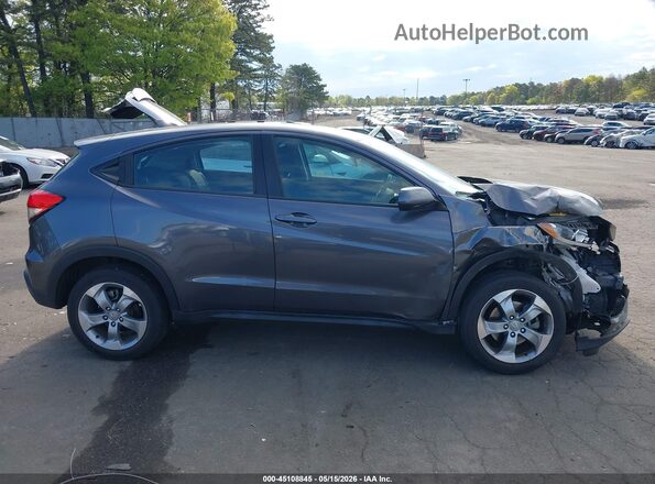 3CZRU6H38KG709328 2019 HONDA HR-V Gray Vista interior trasera