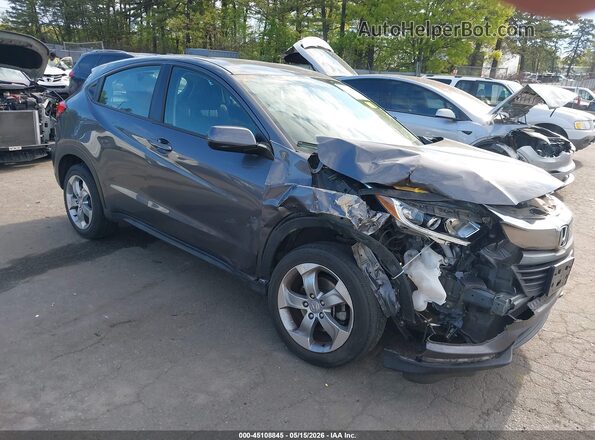 3CZRU6H38KG709328 2019 HONDA HR-V Gray Delantero derecho