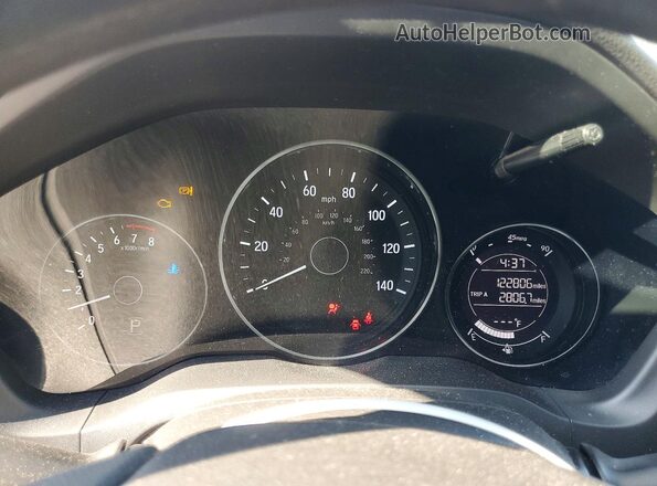3CZRU6H39HG702915 2017 HONDA HR-V Серый Вид щитка приборов