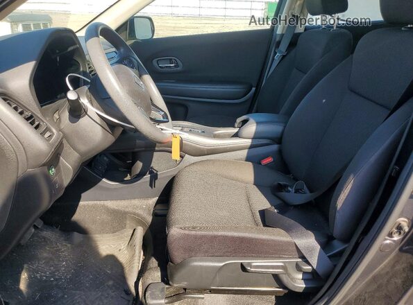 3CZRU6H39HG702915 2017 HONDA HR-V Серый Вид салона спереди