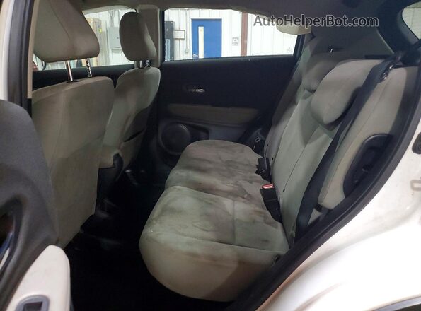 3CZRU6H39MM737563 2021 HONDA HR-V White უკანა სალონის ხედი