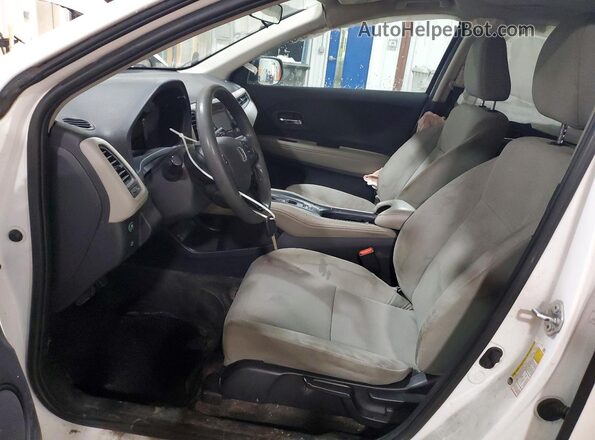 3CZRU6H39MM737563 2021 HONDA HR-V White წინა სალონის ხედი