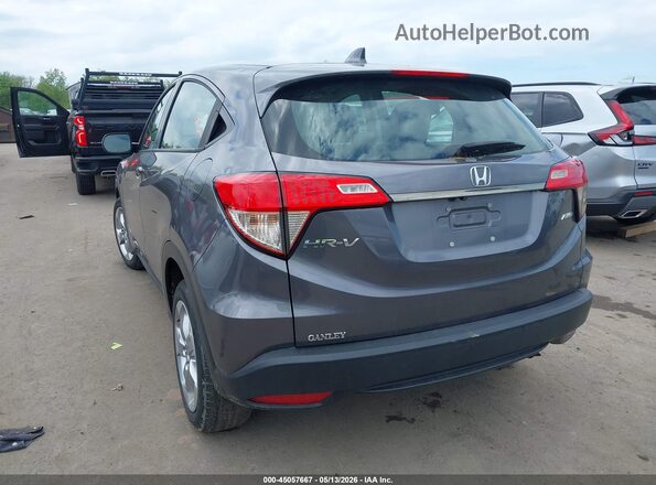 3CZRU6H39MM746876 2021 HONDA HR-V Gray Trasero izquierdo