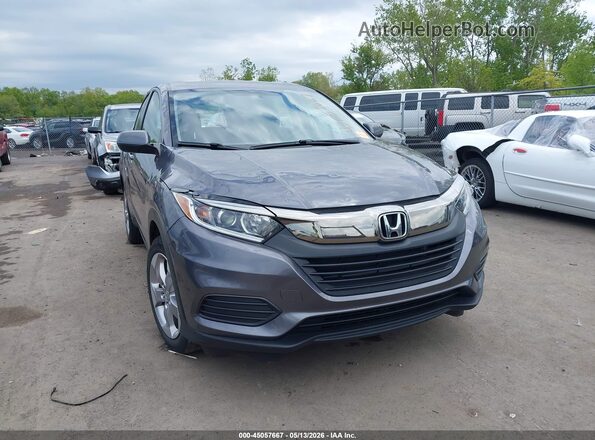 3CZRU6H39MM746876 2021 HONDA HR-V Gray Delantero derecho
