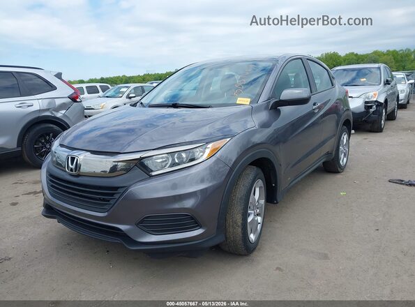 3CZRU6H39MM746876 2021 HONDA HR-V Gray Vista tres cuartos delantera izquierda