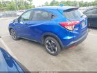 2018 Honda Hr-v Ex Синий vin: 3CZRU6H50JG720470