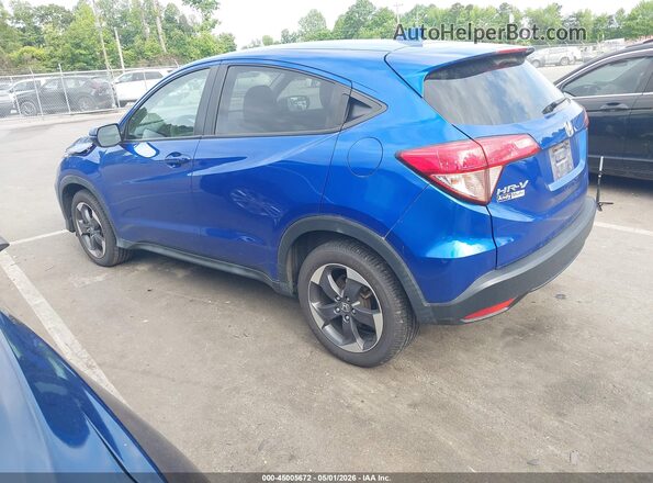 3CZRU6H50JG720470 2018 HONDA HR-V Синий Задняя левая четверть
