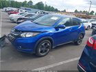 2018 Honda Hr-v Ex Синий vin: 3CZRU6H50JG720470