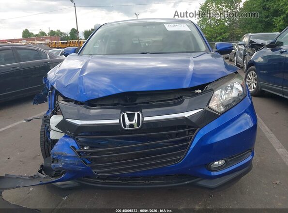 3CZRU6H50JG720470 2018 HONDA HR-V Синий Вид спереди