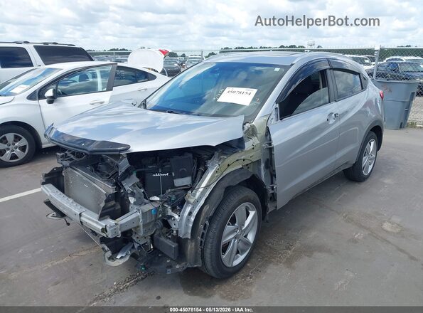 3CZRU6H50KM739233 2019 HONDA HR-V Серебряный Передняя левая четверть