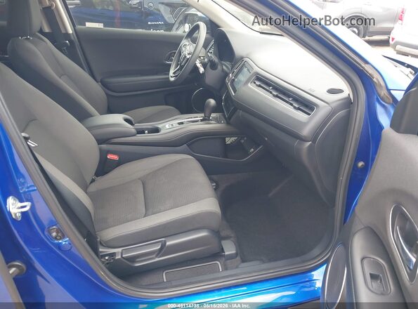 3CZRU6H50MM706753 2021 HONDA HR-V Blue Vista interior delantera