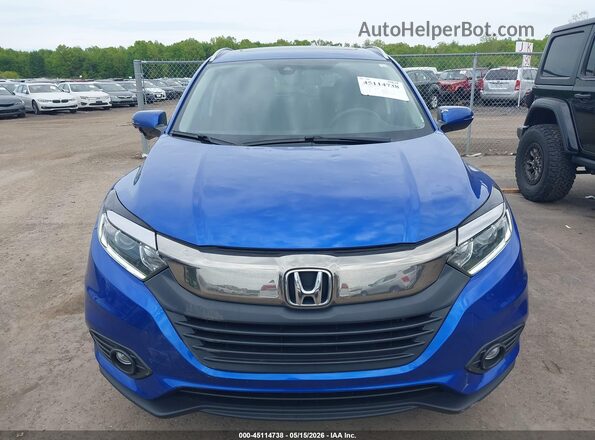 3CZRU6H50MM706753 2021 HONDA HR-V Blue Vista del cuadro de instrumentos