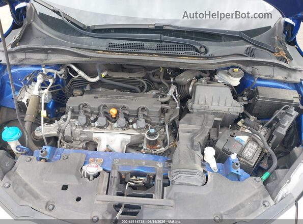 3CZRU6H50MM706753 2021 HONDA HR-V Blue Vista trasera