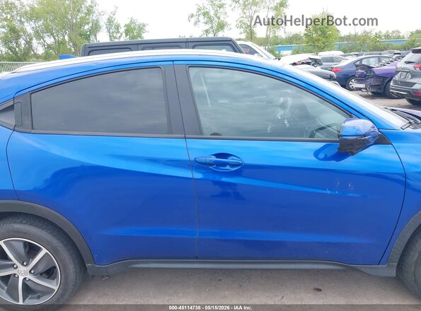 3CZRU6H50MM706753 2021 HONDA HR-V Blue Vista interior trasera