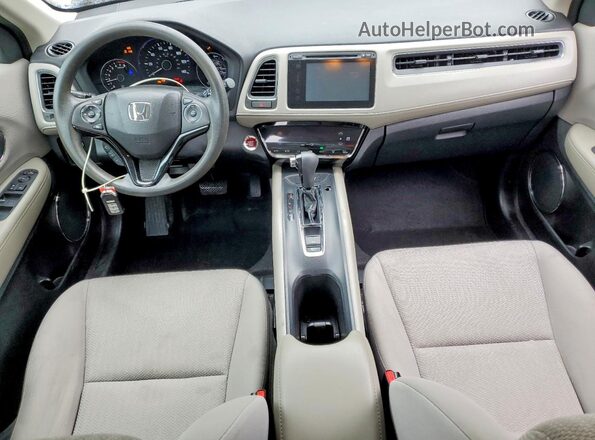 3CZRU6H51GM710962 2016 HONDA HR-V Белый Вид панели приборов