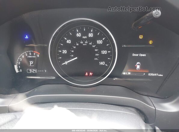 3CZRU6H51LM714908 2020 HONDA HR-V Silver Vista de los asientos traseros