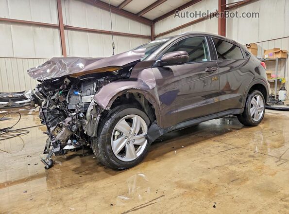3CZRU6H51LM735404 2020 HONDA HR-V Фиолетовый Передняя левая четверть