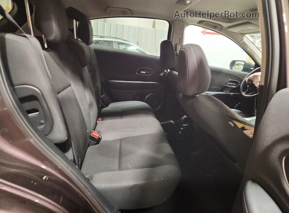 3CZRU6H51LM735404 2020 HONDA HR-V Фиолетовый Вид задней части салона