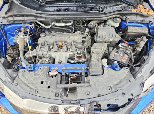 3CZRU6H52MM731038 2021 HONDA HR-V Синий Вид подкапотного пространства