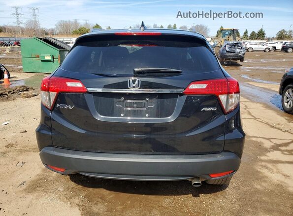 3CZRU6H53MM704429 2021 HONDA HR-V Черный Вид сзади