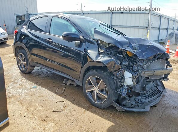 3CZRU6H53MM704429 2021 HONDA HR-V Черный Передняя правая четверть