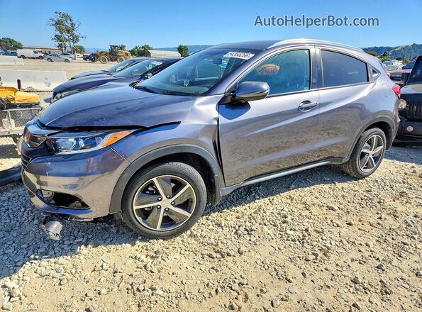 3CZRU6H53MM704883 2021 HONDA HR-V Charcoal Front left