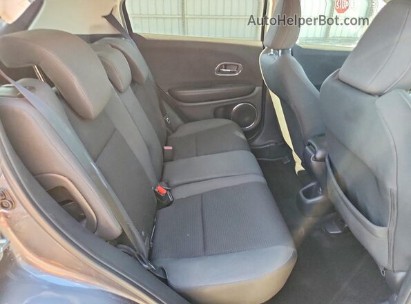 3CZRU6H53MM704883 2021 HONDA HR-V Charcoal Rear interior view