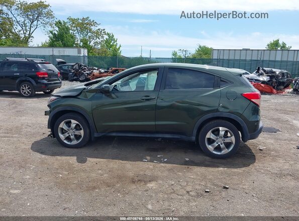 3CZRU6H54HM732360 2017 HONDA HR-V Зеленый Вид задней части салона