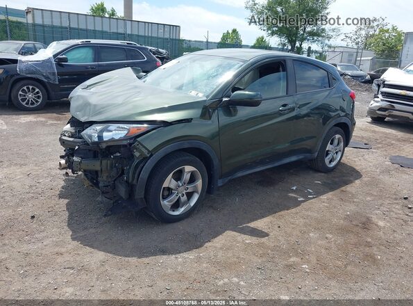 3CZRU6H54HM732360 2017 HONDA HR-V Зеленый Передняя левая четверть